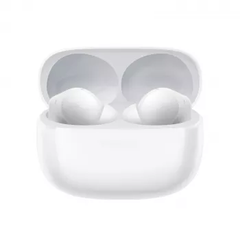 Austiņas Xiaomi Buds 6 Pro bezvadu iekšausmu, Bluetooth 5.3, ANC, 36h kopējais darbības laiks, uzlādes futrālis 480 mAh, Glacier White