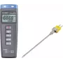 VOLTCRAFT K102 + TP 203 temperatūras mērīšanas instruments -200 līdz +1370 °C, zonde tips K