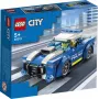 LEGO 60312 City Policijas Auto Būvēšanas Komplekts ar Policista Figūru, Bērniem no 5 Gadiem, Dāvanu Ideja, Piedzīvojumu Sērija