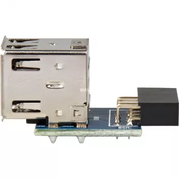 Savienotājs DeLOCK 1 x 9-pin 2.54 mm/2 x USB 2.0-A 41825