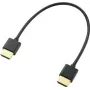 SpeaKa Professional HDMI savienojuma kabelis 20 cm Audio Return Channel, apzeltīti kontakti, melns [1x HDMI spraudnis - 1x HDMI spraudnis] (SP-9076308)