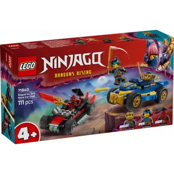 LEGO NINJAGO Sacensību duelis Rogue pret Drix 71840