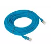 Lanberg Patchcord UTP Cat.5e 10m Zils PCU5-10CC-1000-B