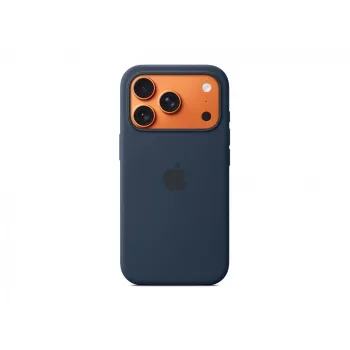 Silicone Maciņš Apple iPhone 17 Pro MagSafe Midnight Tumši Zils