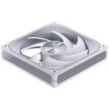 140mm Jonsbo ZA-140W PWM ARGB korpusa ventilators, balts, Infinity Mirror