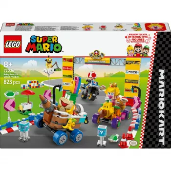 LEGO Super Mario: Mario Kart Baby Peach & Grand Prix komplekts