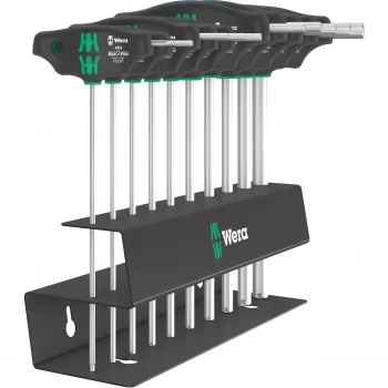 Precīzijas skrūvgriežu komplekts Wera 454/10 HF Imperial 2 — 10 gab., collu (imperial) izmēri
