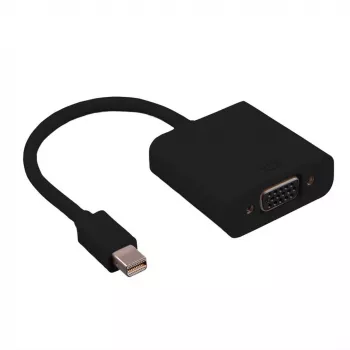Vērtības 12.99.3126 Video kabeļa adapteris 0,15 m Mini DisplayPort uz VGA (D-Sub) Melns (12.99.3126)