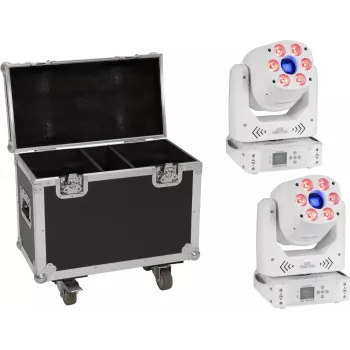 Kustīga galvas hibrīda spot/wash EUROLITE TMH-H90 2x COB LED