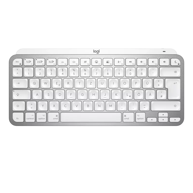 Logitech MX Keys Mini Mac Pale 920-010526 pelēka tastatūra