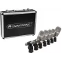 Bungu mikrofonu komplekts Omnitronic MIC 77-7LMH MK2 — 7 gabalu komplekts vairāku mikrofonu bungu ierakstam