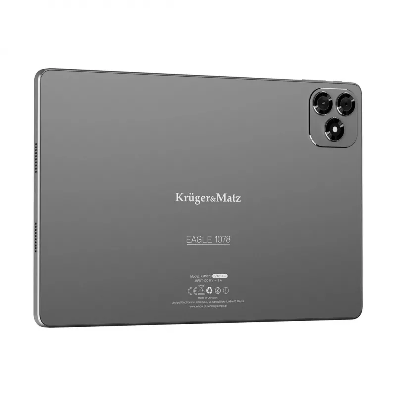 Kruger & Matz EAGLE 1078 KM1078 planšete ar 10,95 collu ekrānu, 6 GB RAM, 128 GB, Android 15