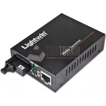 Lightwin WDM pārveidotājs 100Base-LX, vienmoda, 20KM (LWC-10/100-SF-S20-B)