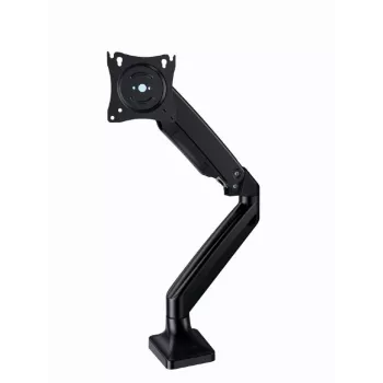 Monitora stiprinājums GEMBIRD MA-DA1-03 17–35 collu ekrāniem, 10 kg, VESA 75x75–100x100, skava/caurums, melns