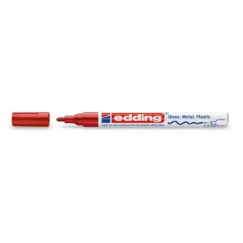 Marķieris Edding 751 sarkans