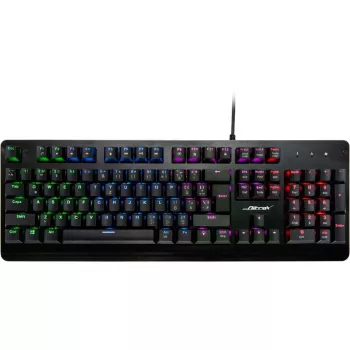 Inter-Tech NK-2000ME tastatūra USB QWERTZ Melna (88884100)