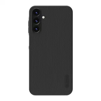 Aizsargmaciņa Nillkin Super Frosted Shield Pro Samsung Galaxy A15 (4G/5G) — melna, plāns cietais korpuss