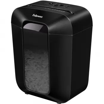 Fellowes Powershred LX50 papīra smalcinātājs daļiņu griešana Melns