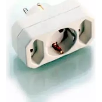 e+p EA 9 Power Extension 3 White – trīskāršs kontaktligzdas pagarinātājs