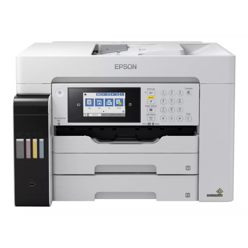 Daudzfunkciju printeris Epson EcoTank L15180 — tintes krāsu, 4800x1200 dpi, A4, duplekss, Wi‑Fi, Ethernet