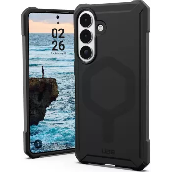 UAG Urban Armor Gear Essential Armor Maciņš ar Magnētu Moduli | Samsung Galaxy S26+ | Melns | 214533114040