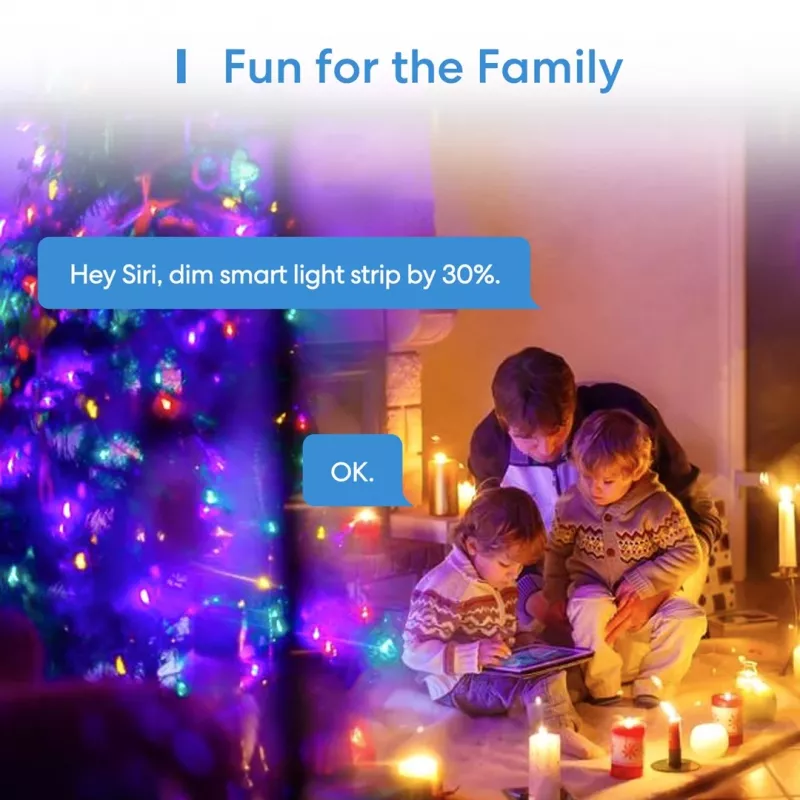 Meross MSL320 LED lente 5 mm viedā WiFi
