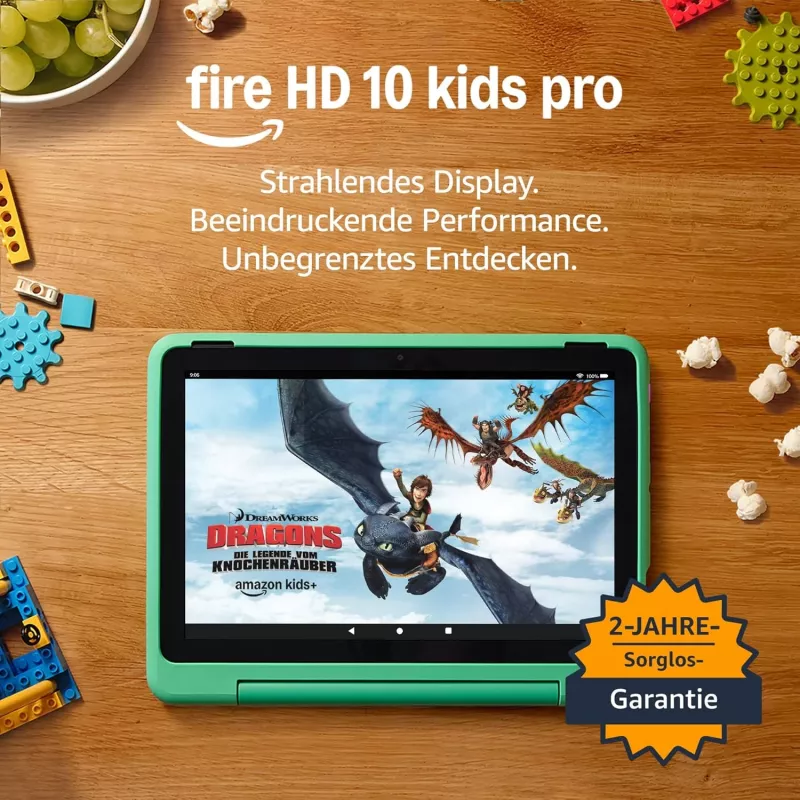 Amazon Fire HD10 Kids Pro 13. paaudze 32 GB piparmētru zaļš