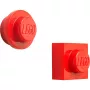 Magnētu komplekts Room Copenhagen 40101730 sarkans — LEGO stila dekoratīvie magnēti