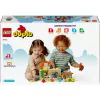 Konstruktors LEGO DUPLO Lauku sētas dzīvnieku kopšanas komplekts 10416 — 74 gabali, 2 minifigūras, vecums 2+
