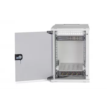 Sienas stiprinājuma karkass Digitus DN-49102-SET 9U 315 x 300 mm Pelēks