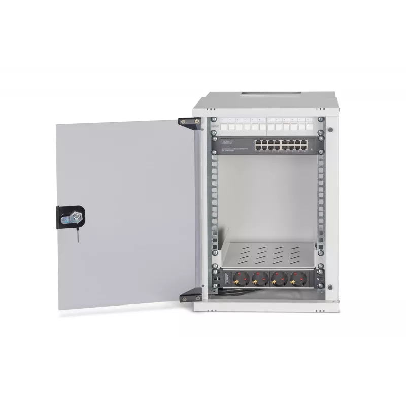 Sienas stiprinājuma karkass Digitus DN-49102-SET 9U 315 x 300 mm Pelēks