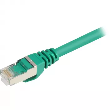 Patch kabelis RJ45 Spraudnis > RJ45 Spraudnis CAT.6 S/FTP (Zaļš, 1,5 Metri)