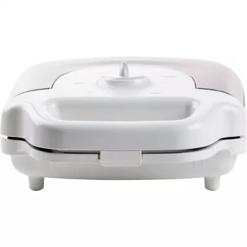 Vafeļu gludeklis Domo DO9222W 2 vafeles 900 W Melns Balts