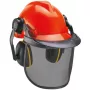 Einhell BG-SH 1 mežsarga ķivere, melna/sarkana, 64 cm, 760 g