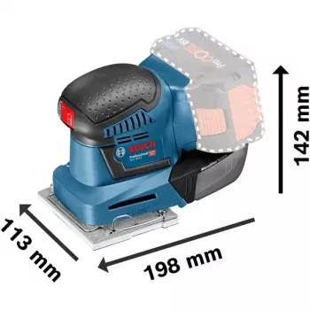Bosch GSS 18V-10 Professional bezvadu orbitālā slīpmašīna