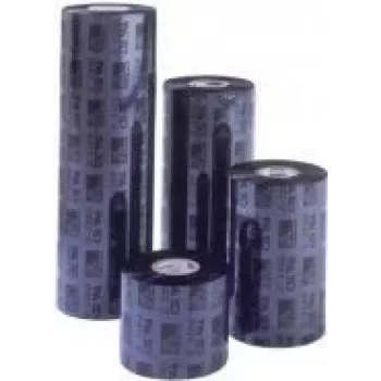 Thermotransferbänder, Inkanto, AWR 8, Wachs, 110 mm, 450 m, Außen, Schwarz Thermotransferband, Inkanto, AWR 8, Wachs, Rollenbreite: 110 mm, Kernbreite