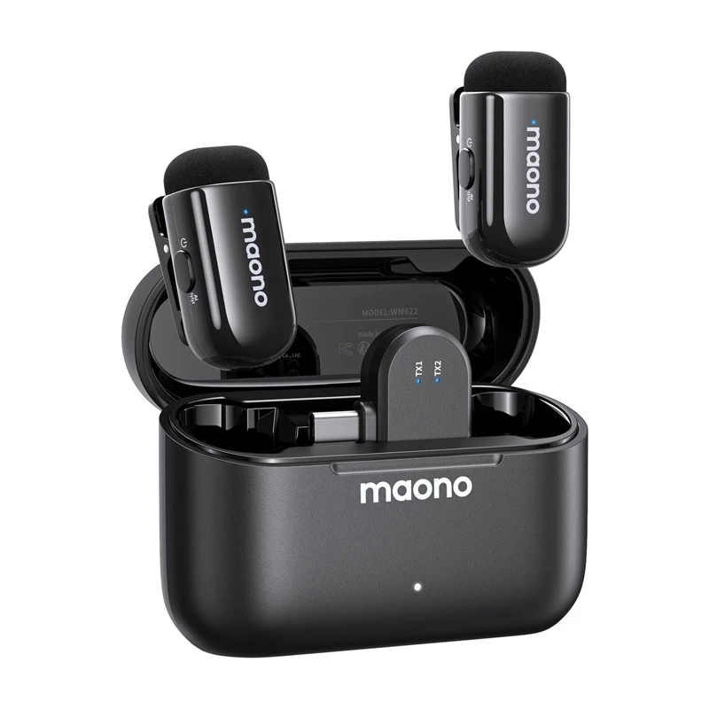 Bezvadu mikrofons MAONO WM622 PC2