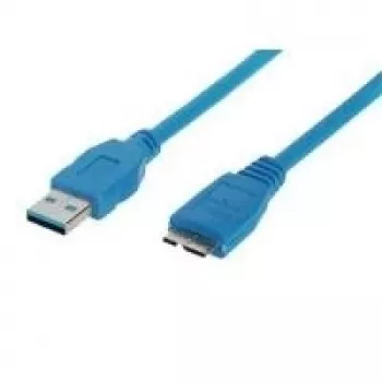 ShiverPeaks BS77191 USB 3.2 Gen 1 kabelis, Micro-USB B, 1m, zils