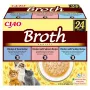 INABA Ciao Broth ar vistu, lasi, tunzivi un gliemeni - kaķu gardumi - 24x40g