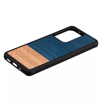 Aizsargmaciņš Man and Wood Galaxy S20 Ultra Denim Black