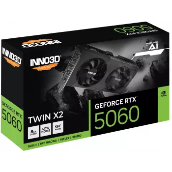 INNO3D GeForce RTX 5060 Twin X2 8GB GDDR7 Videokarte