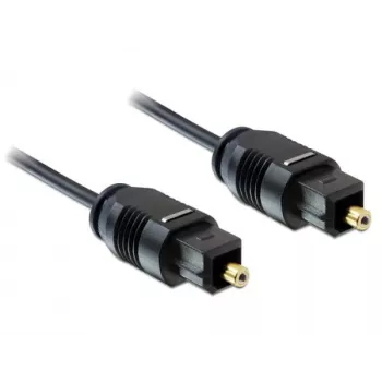 Optiskais audio kabelis Toslink DeLOCK 82879 1m Melns