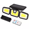 Extralink EX.29607 saules lampa ar saules paneli un kustības sensoru, 3 vienā LED