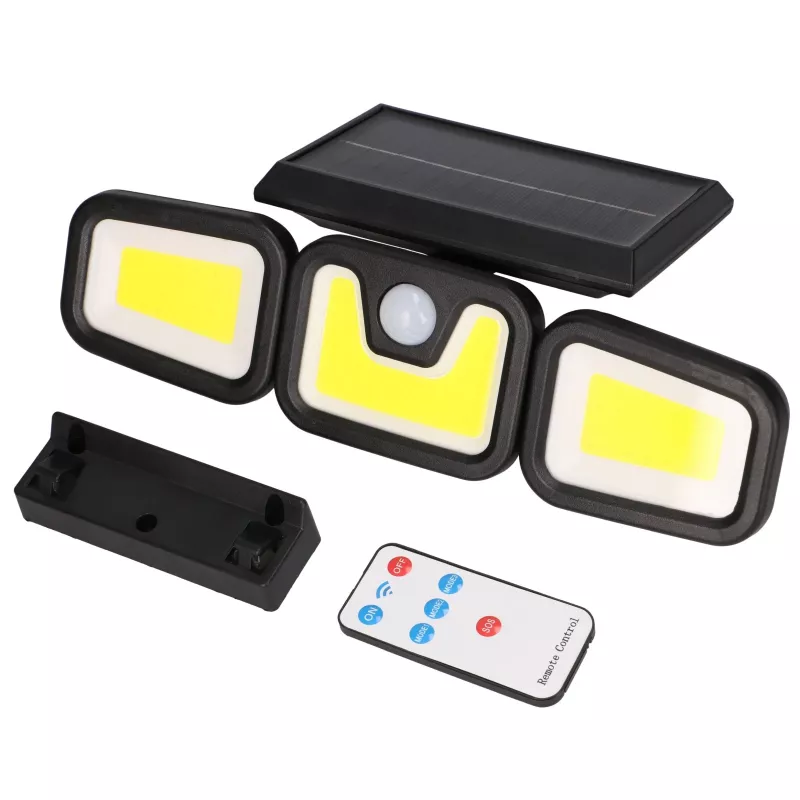 Extralink EX.29607 saules lampa ar saules paneli un kustības sensoru, 3 vienā LED