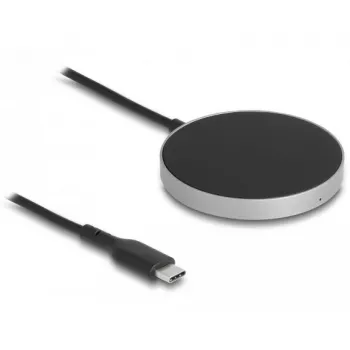 Bezvadu lādētājs DeLOCK 66467 5W 7.5W 10W 15W induktīvais lādēšanas paliktnis