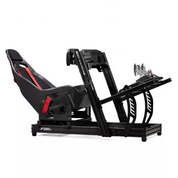 Sacīkšu kokpits Next Level Racing F-GT Elite Lite Wheelplate Edition ar regulējamu augstumu, saderīgs ar Formula un GT uzstādījumiem