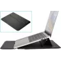 Renkforce Notebook Maciņš ar integrētu statīvu, piemērots līdz 34,5 cm (13,6 inch), melns (RF-5594130)
