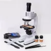 Mikroskops Ascato 124582, 40× palielinājums, LED apgaismojums, izglītības laboratorijas mikroskops