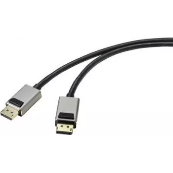 SpeaKa Professional DisplayPort kabelis [DisplayPort spraudnis - DisplayPort spraudnis] 3.00 m Melns (SP-9510452)
