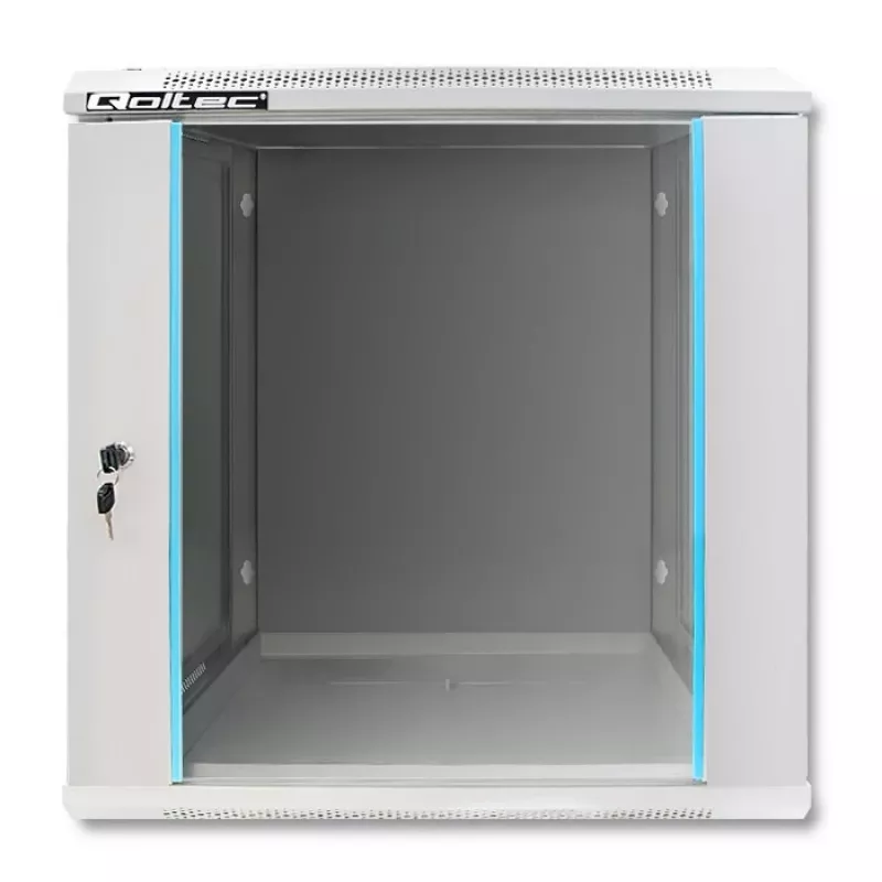 Rack skapis QOLTEC 19 collu 12U modelis 54485 — tīkla/serveru korpuss